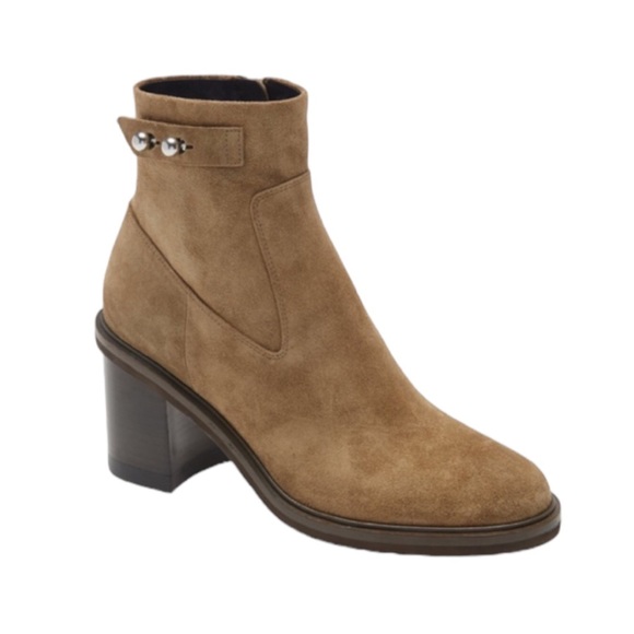 Rag & Bone Soren Ankle Boots in Olive Suede - Picture 3 of 5